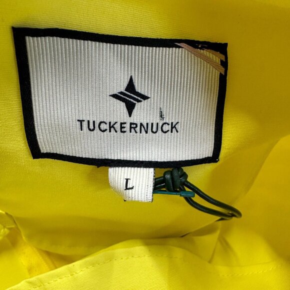 Tuckernuck Women's Citron Feather Jamie Midi Dress sz L Jacquard Yellow NWB - Picture 5 of 6